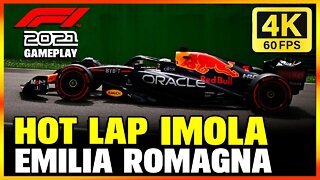 UMA VOLTA NO CIRCUITO DA EMILIA ROMAGNA IMOLA | 4K 60fps | RED BULL HOT LAP F1 2021