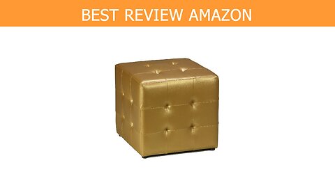 Cortesi Home Apollo Ottoman Metallic Review