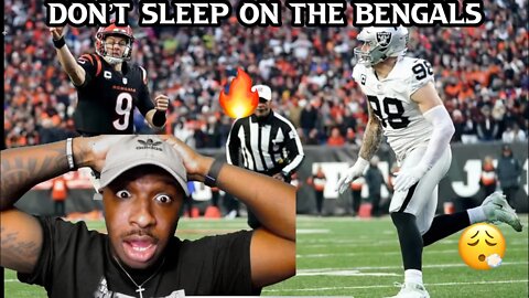 THE BENGALS ARE SCARY! Raiders vs. Bengals Super Wild Card Weekend Highlights | NFL 2021 REACTION