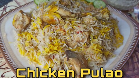 Authentic Chicken Pulao Recipe | White Chicken Pulao | Pakistani Style Pulao | Flavors By Shaheen