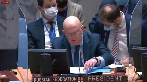 United Nations Security Council Now Discusses Russia's Attack on Ukraine