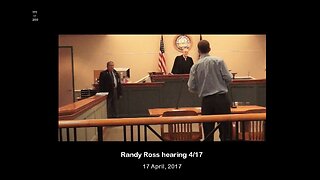 Randy Ross hearing 4/17