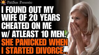 Found out that Wife of 20yrs cheated w/ atleast 10 men, she panicked when I started the divorce