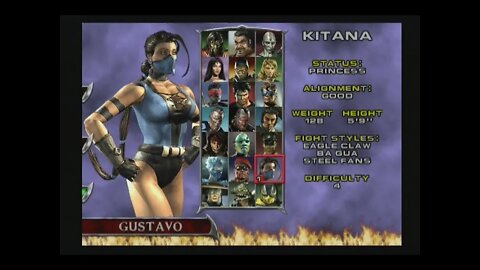 Mortal Kombat Deadly Aliance (PS2) - Kitana - Arcade Mode