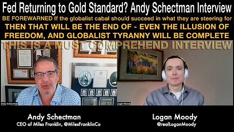 Fed Returning to Gold Standard? Andy Schectman Interview