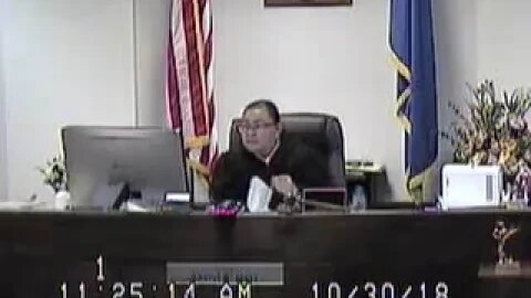 Nevada Attorney Donohue matter before Cheryl Moss Clark County Family Court Judge 10/30/18