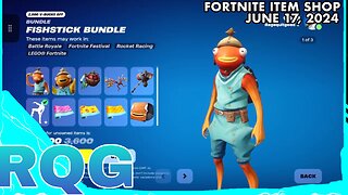 FISH DAY SHOP IS HERE! FORTNITE ITEM SHOP (June 17, 2024)
