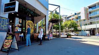 Walking in Brisbane South Bank - Grey Street | AUSTRALIA