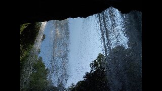 Dry Falls,behind the waterfall 2
