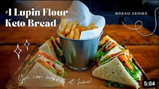 Keto Bread w/Lupin Flour | #lowcarbrecipes #easyketobread #ketorecipes #nutfreerecipe