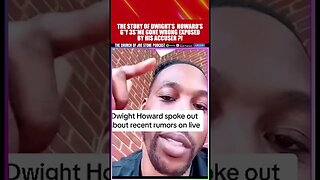 Dwight Howard Spoke Out About The Recent Allegations