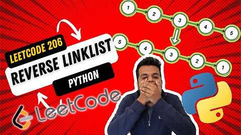 Easy Implementation LeetCode 206. Reverse Linked List , in Python