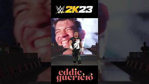 "Latino Heat Ignites: Eddie Guerrero's Dazzling WWE 2K23 Entrance Extravaganza!"