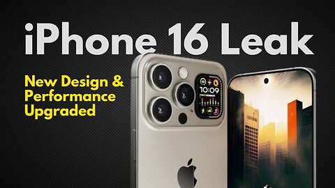 Apple iPhone 16 Pro: Design Upgrade Shines In New Leak || General News