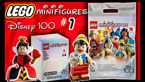 Disney LEGO Minifigures Blind Bags! (Disney 100)