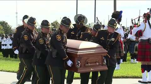 Polk County deputy killed while serving warrant laid to rest Tuesday