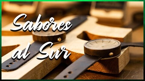 Reloj artesanal de madera - Artesanos del tiempo