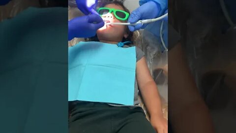 Her First Dentist Visit 😎 #shorts
