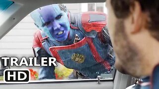 GUARDIANS OF THE GALAXY 3 "Nebula can't open the car door" Scene (2023)