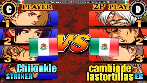 The King of Fighters '99 (Chilonkle Vs. cambiodelastortillas) [Mexico Vs. Mexico]