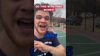 GOD WANTS to tell you THIS about YOUR WORRY AND ANXIETY #christian #shorts #jesus #basketball