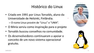 Aula 01 - Linux: Introdução - Sistemas Operacionais II