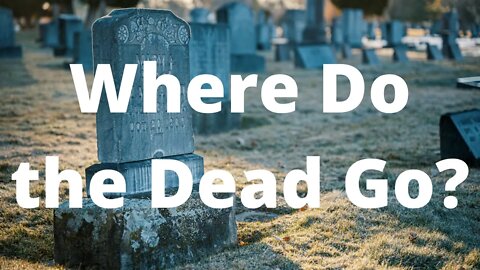 Where Do the Dead Go? | Ilelemwanta Nomaren