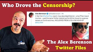 The Morning Knight LIVE! No. 978 - Who Drove the Censorship, The Alex Berenson Twitter Files