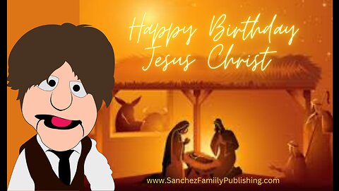 Pastor Walter wishes you a Merry Christmas from Sanchez Family Entertainment