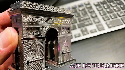 Arc De Triomphe - One Of The Most Famous Monuments In Paris, France. Watch Me Assemble It!