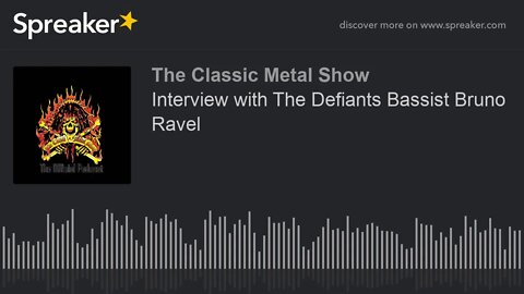 Interview with The Defiants Bassist Bruno Ravel