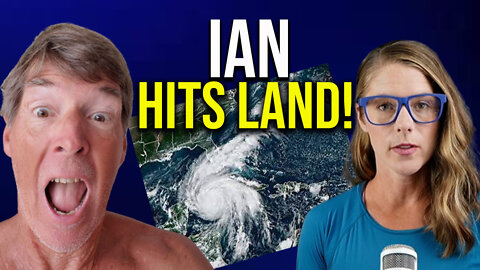 LIVE IN FLORIDA: Hurricane Ian Hits Land!