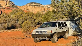 Can you Overland in a STOCK Vehicle? Jeep Camping in Sedona