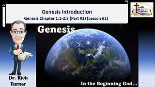Genesis – Introduction – Lesson #1