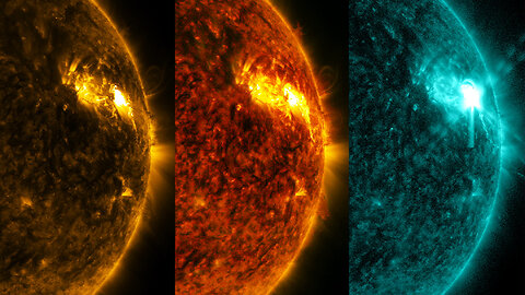 [NASA] An Explosion On The Sun [solar flare]