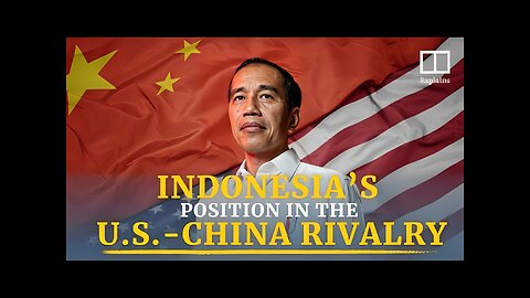 Between two superpowers: Indonesia’s position in the US-China rivalry