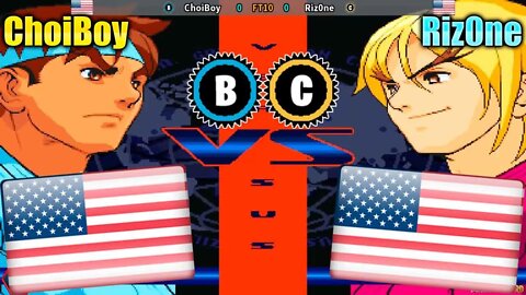 Street Fighter Alpha 3 (ChoiBoy Vs. Riz0ne) [U.S.A. Vs. U.S.A.]