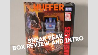 Kingdom Deluxe HUFFER War for Cybertron (Wave 2) - Sneak Peak and Box Review - Rodimusbill #shorts