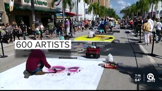 Lake Worth Beach Street Painting Festival expected to bring millions of dollars to Palm Beach County