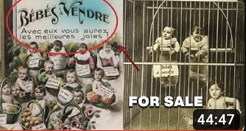 Babies were sold as PRODUCTS in the 1900s "À Vendre" + New Repopulation Postcards Collection Update