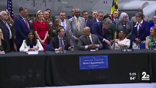 Bill to help Maryland's veterans signed into law by Governor Moore