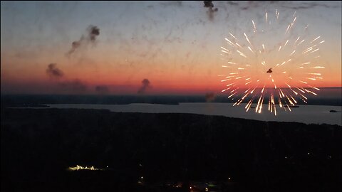 Curtis, Michigan 50th Anniversary Fireworks & Evening Flyby 2023