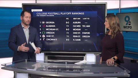 Cincinnati No. 6 in College Football Playoff rankings