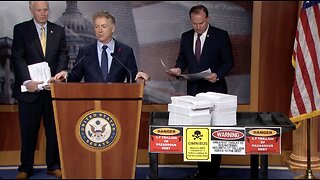 RAND SLAM: Watch Rand Paul Torch Omnibus Spending Bill, 'It's an Abomination!'