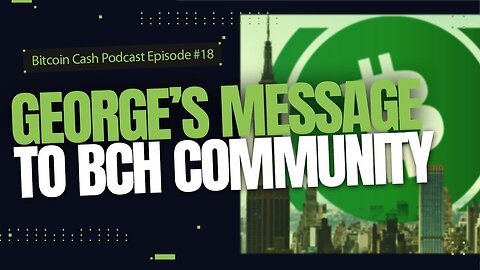 George Donnelly's Message to BCH Community