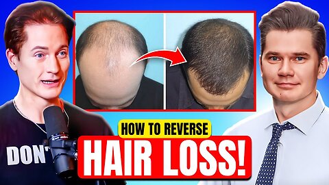 Bryan Johnson Reveals How He Reverses Hair Loss | Trichologist Reacts