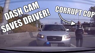 CORRUPT COP THREATENS IMPOUND... BUT DASHCAM SAVES DRIVER!