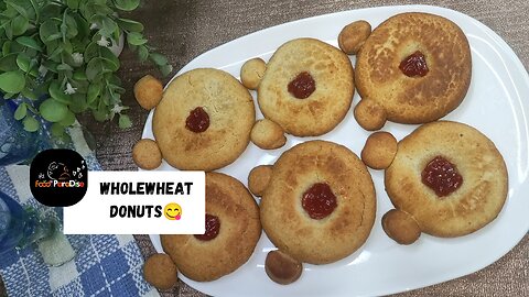 Healthy version | Homemade Whole Wheat Donuts Recipe @myfoodparadise