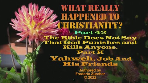 Fred Zurcher on What Really Happened to Christianity pt42