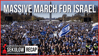 Massive March in DC Standing for Israel